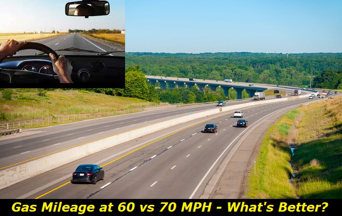 gas mileage 60 vs 70 mph